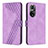 Coque Portefeuille Livre Cuir Etui Clapet H04X pour Huawei Nova 9 Pro Violet