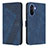 Coque Portefeuille Livre Cuir Etui Clapet H04X pour Huawei Nova Y70 Bleu