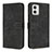 Coque Portefeuille Livre Cuir Etui Clapet H04X pour Motorola Moto G73 5G Noir