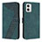 Coque Portefeuille Livre Cuir Etui Clapet H04X pour Motorola Moto G73 5G Petit