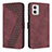 Coque Portefeuille Livre Cuir Etui Clapet H04X pour Motorola Moto G73 5G Petit