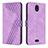 Coque Portefeuille Livre Cuir Etui Clapet H04X pour Nokia C100 Violet