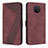 Coque Portefeuille Livre Cuir Etui Clapet H04X pour Nokia G10 Rouge