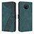 Coque Portefeuille Livre Cuir Etui Clapet H04X pour Nokia G10 Vert