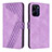 Coque Portefeuille Livre Cuir Etui Clapet H04X pour Realme 10 4G Violet