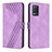 Coque Portefeuille Livre Cuir Etui Clapet H04X pour Realme 8 5G Violet