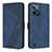 Coque Portefeuille Livre Cuir Etui Clapet H04X pour Realme C31 Bleu