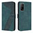 Coque Portefeuille Livre Cuir Etui Clapet H04X pour Xiaomi Mi 10T Pro 5G Vert