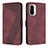 Coque Portefeuille Livre Cuir Etui Clapet H04X pour Xiaomi Mi 11X Pro 5G Vin Rouge