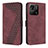 Coque Portefeuille Livre Cuir Etui Clapet H04X pour Xiaomi POCO C31 Vin Rouge