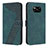 Coque Portefeuille Livre Cuir Etui Clapet H04X pour Xiaomi Poco X3 NFC Vert