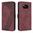 Coque Portefeuille Livre Cuir Etui Clapet H04X pour Xiaomi Poco X3 NFC Vin Rouge