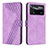 Coque Portefeuille Livre Cuir Etui Clapet H04X pour Xiaomi Poco X4 Pro 5G Violet
