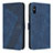 Coque Portefeuille Livre Cuir Etui Clapet H04X pour Xiaomi Redmi 9i Bleu