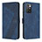 Coque Portefeuille Livre Cuir Etui Clapet H04X pour Xiaomi Redmi Note 11 4G (2021) Bleu