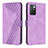 Coque Portefeuille Livre Cuir Etui Clapet H04X pour Xiaomi Redmi Note 11 4G (2021) Violet