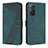 Coque Portefeuille Livre Cuir Etui Clapet H04X pour Xiaomi Redmi Note 11 Pro 5G Vert