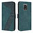 Coque Portefeuille Livre Cuir Etui Clapet H04X pour Xiaomi Redmi Note 9 Pro Max Vert