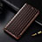 Coque Portefeuille Livre Cuir Etui Clapet H05 pour Apple iPhone 13 Pro Max Marron