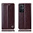 Coque Portefeuille Livre Cuir Etui Clapet H05P pour OnePlus Nord N20 5G Marron