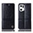Coque Portefeuille Livre Cuir Etui Clapet H05P pour Oppo Find X5 Pro 5G Noir