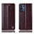 Coque Portefeuille Livre Cuir Etui Clapet H05P pour Oppo K9S 5G Marron