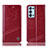 Coque Portefeuille Livre Cuir Etui Clapet H05P pour Oppo Reno6 Pro 5G Rouge
