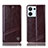 Coque Portefeuille Livre Cuir Etui Clapet H05P pour Oppo Reno8 5G Marron