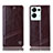 Coque Portefeuille Livre Cuir Etui Clapet H05P pour Oppo Reno8 Pro 5G Marron