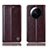 Coque Portefeuille Livre Cuir Etui Clapet H05P pour Xiaomi Mi 12 Ultra 5G Marron