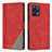 Coque Portefeuille Livre Cuir Etui Clapet H05X pour Realme 9 Pro+ Plus 5G Rouge