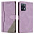 Coque Portefeuille Livre Cuir Etui Clapet H05X pour Realme 9 Pro+ Plus 5G Violet