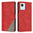 Coque Portefeuille Livre Cuir Etui Clapet H05X pour Realme C30s Rouge