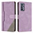 Coque Portefeuille Livre Cuir Etui Clapet H05X pour Realme GT Master 5G Violet