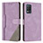 Coque Portefeuille Livre Cuir Etui Clapet H05X pour Realme Narzo 30 5G Violet