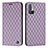 Coque Portefeuille Livre Cuir Etui Clapet H05X pour Xiaomi POCO M3 Pro 5G Violet