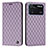 Coque Portefeuille Livre Cuir Etui Clapet H05X pour Xiaomi Poco M4 Pro 4G Violet