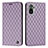 Coque Portefeuille Livre Cuir Etui Clapet H05X pour Xiaomi Poco M5S Violet