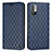 Coque Portefeuille Livre Cuir Etui Clapet H05X pour Xiaomi Redmi Note 10 5G Bleu