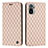 Coque Portefeuille Livre Cuir Etui Clapet H05X pour Xiaomi Redmi Note 10S 4G Or