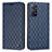 Coque Portefeuille Livre Cuir Etui Clapet H05X pour Xiaomi Redmi Note 11 Pro 4G Bleu