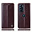 Coque Portefeuille Livre Cuir Etui Clapet H06P pour Motorola Moto Edge 30 Pro 5G Marron