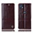 Coque Portefeuille Livre Cuir Etui Clapet H06P pour Motorola Moto G50 5G Marron