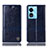 Coque Portefeuille Livre Cuir Etui Clapet H06P pour Oppo A18 Bleu