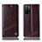 Coque Portefeuille Livre Cuir Etui Clapet H06P pour Oppo A53s 5G Marron