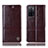 Coque Portefeuille Livre Cuir Etui Clapet H06P pour Oppo A55S 5G Marron