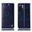 Coque Portefeuille Livre Cuir Etui Clapet H06P pour Oppo A77 5G Bleu