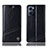Coque Portefeuille Livre Cuir Etui Clapet H06P pour Oppo Find X5 Lite 5G Noir