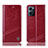 Coque Portefeuille Livre Cuir Etui Clapet H06P pour Oppo Find X5 Lite 5G Rouge