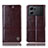 Coque Portefeuille Livre Cuir Etui Clapet H06P pour Oppo K10 5G Marron